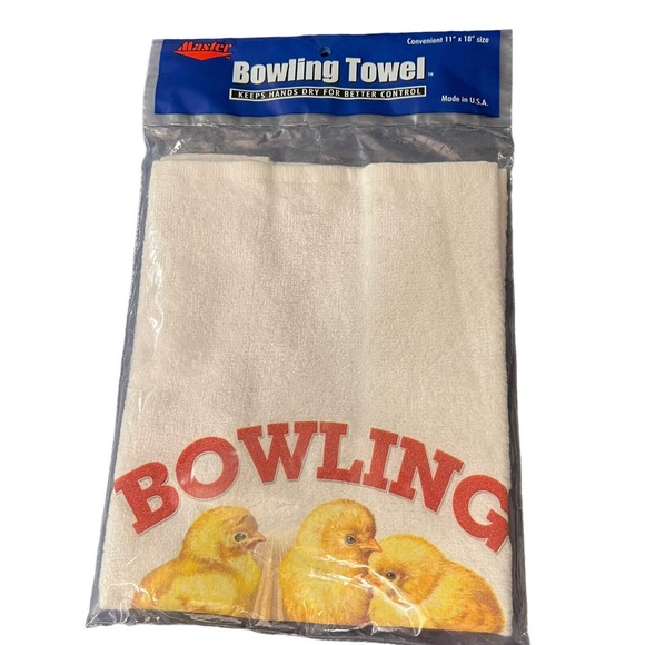 2007 Master Bowling Towel 11" x 18" Bowling Chicks Better Than The Rest Made USA - Picture 1 of 4